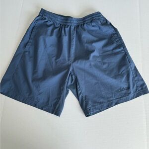 Adidas Men’s Athletic 8” Shorts—M, Blue